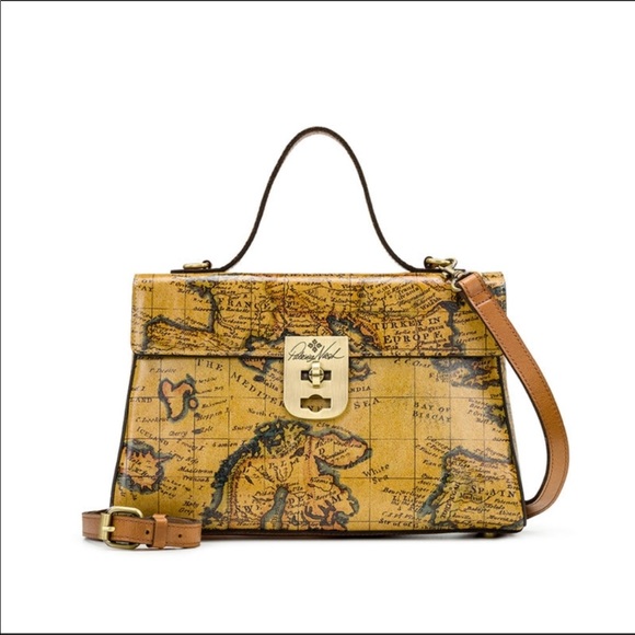 Patricia Nash Handbags - Patricia Nash Arlington Satchel European Map ✨ new with tag